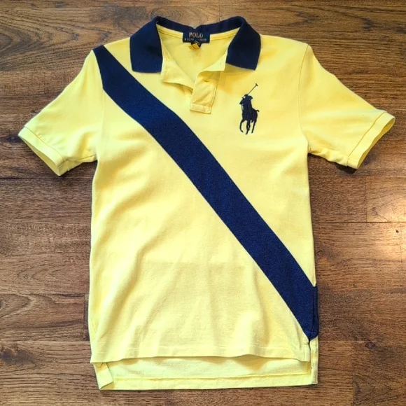Boys Polo Ralph Lauren big pony polo shirt size M(10/12) - Picture 1 of 5
